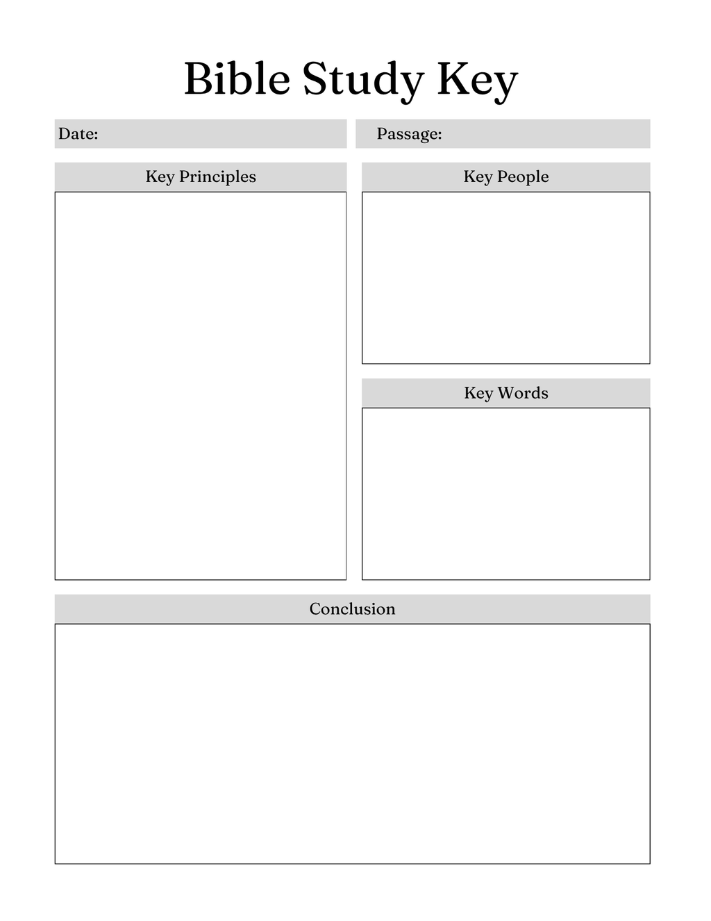 Serenity Prayer Journal