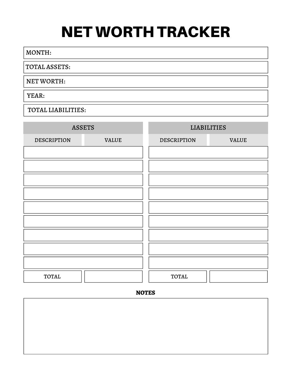 Budget & Financial Planner