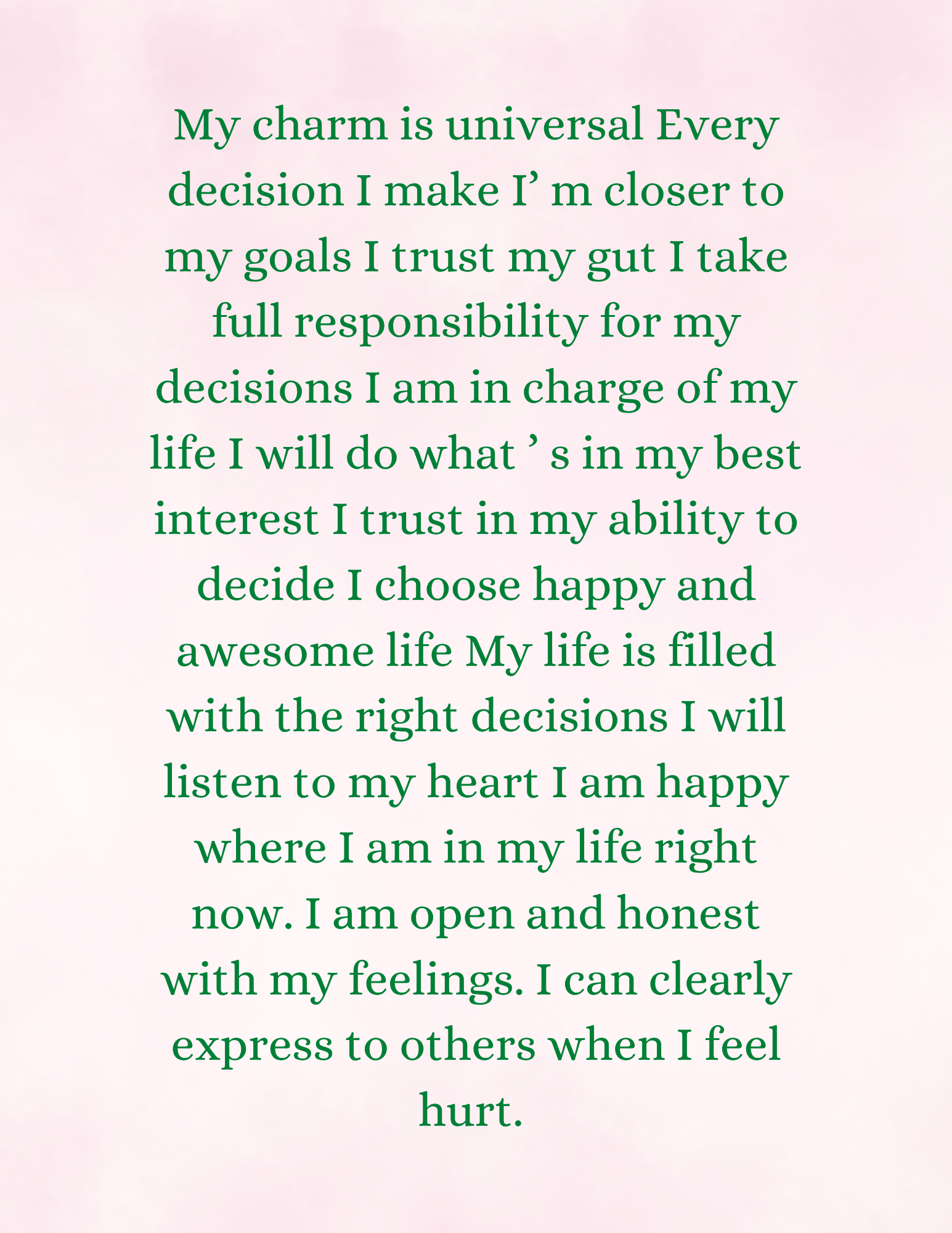 1000 Positive Affirmation for Women