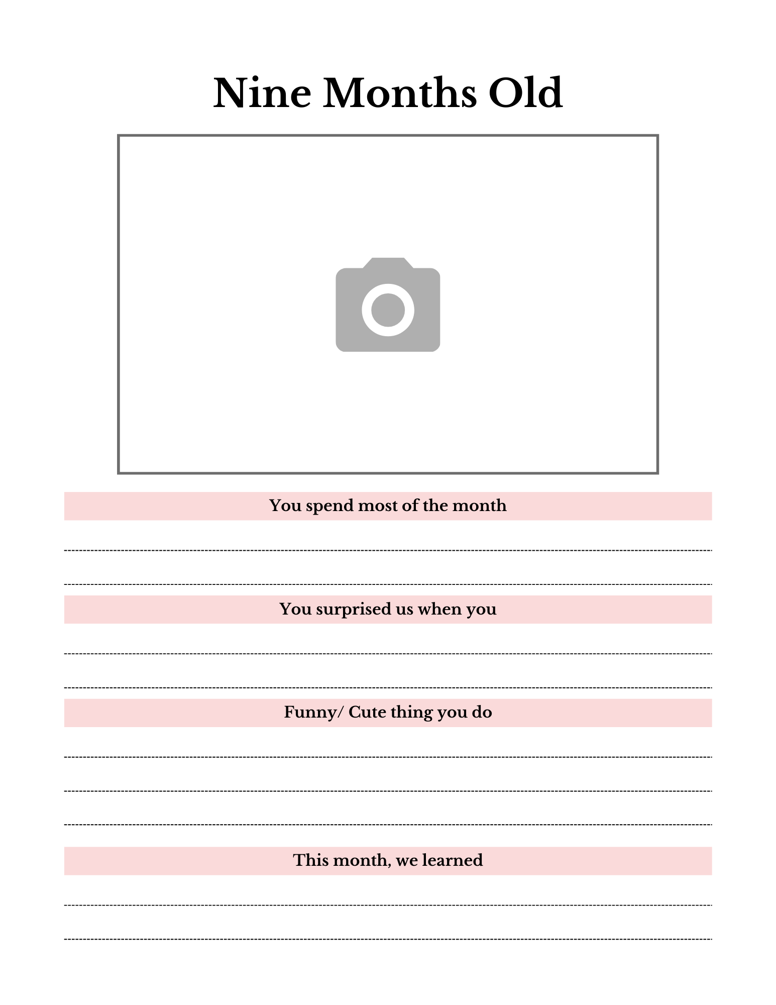 Little Moments Big Memories