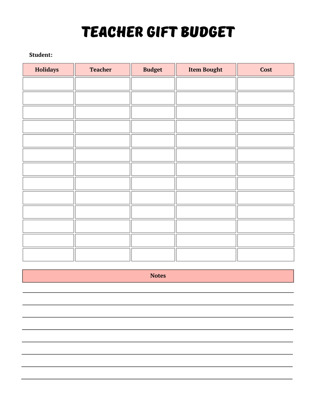 Back -to-school Planner