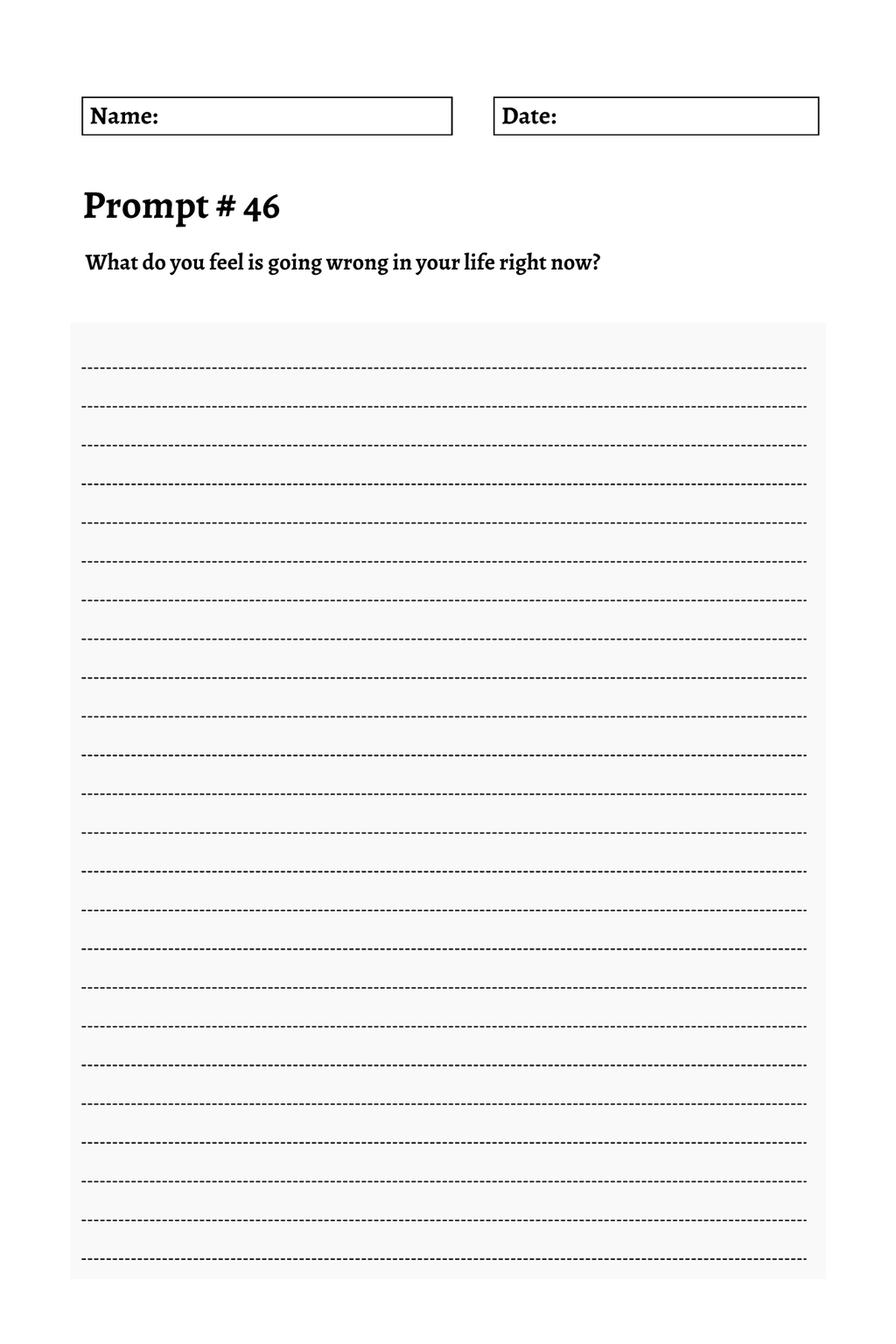 200 Mental Health Journey Prompts