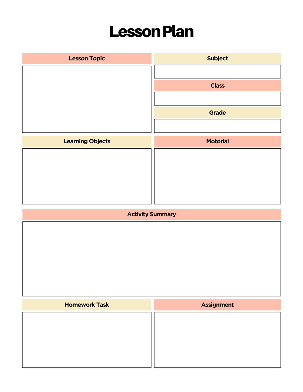 Student Success Organizer