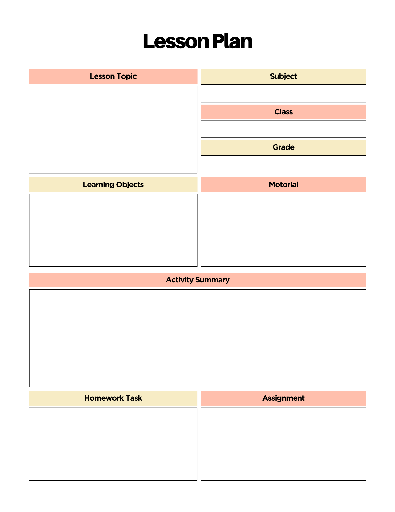 Student Success Organizer