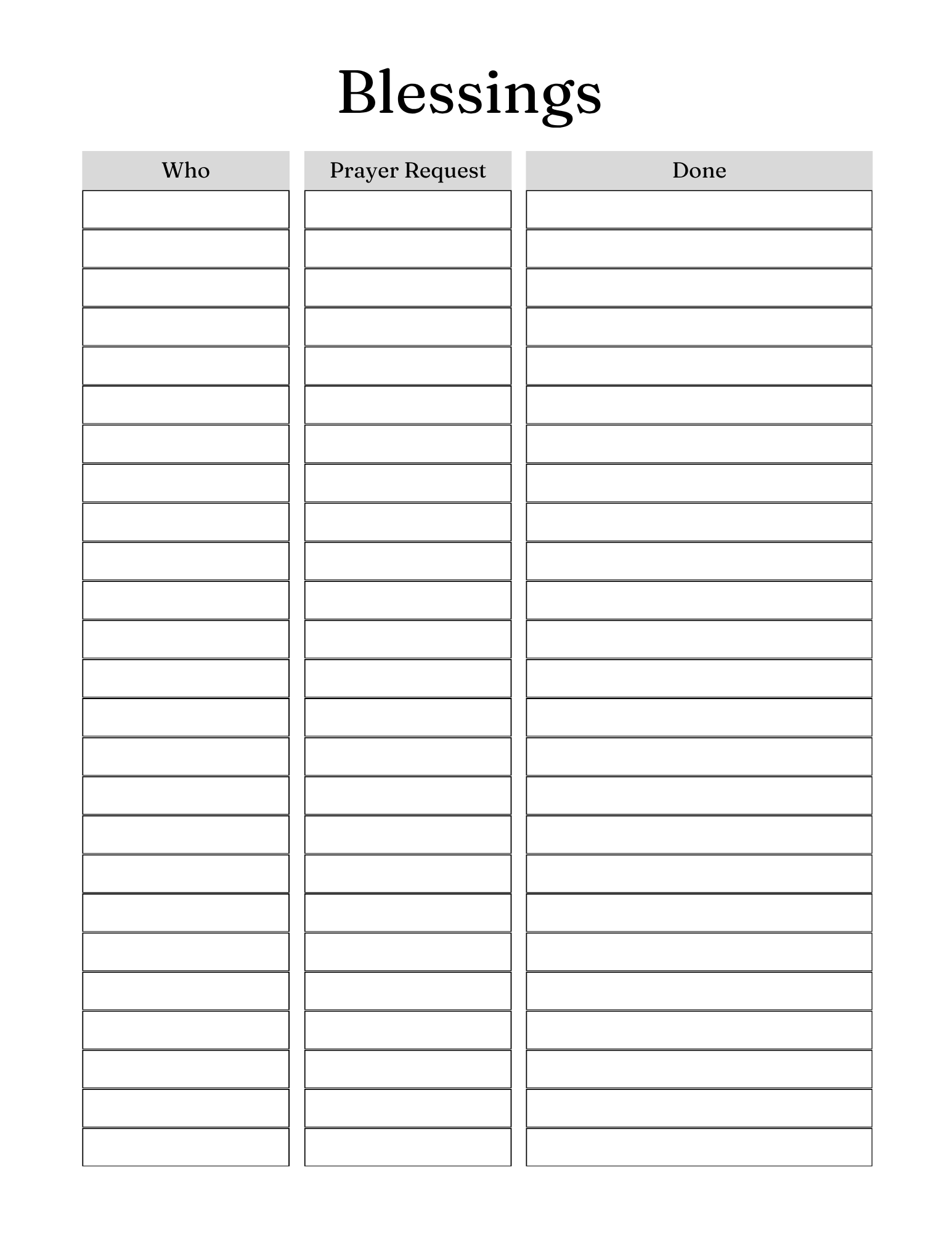 Serenity Prayer Journal