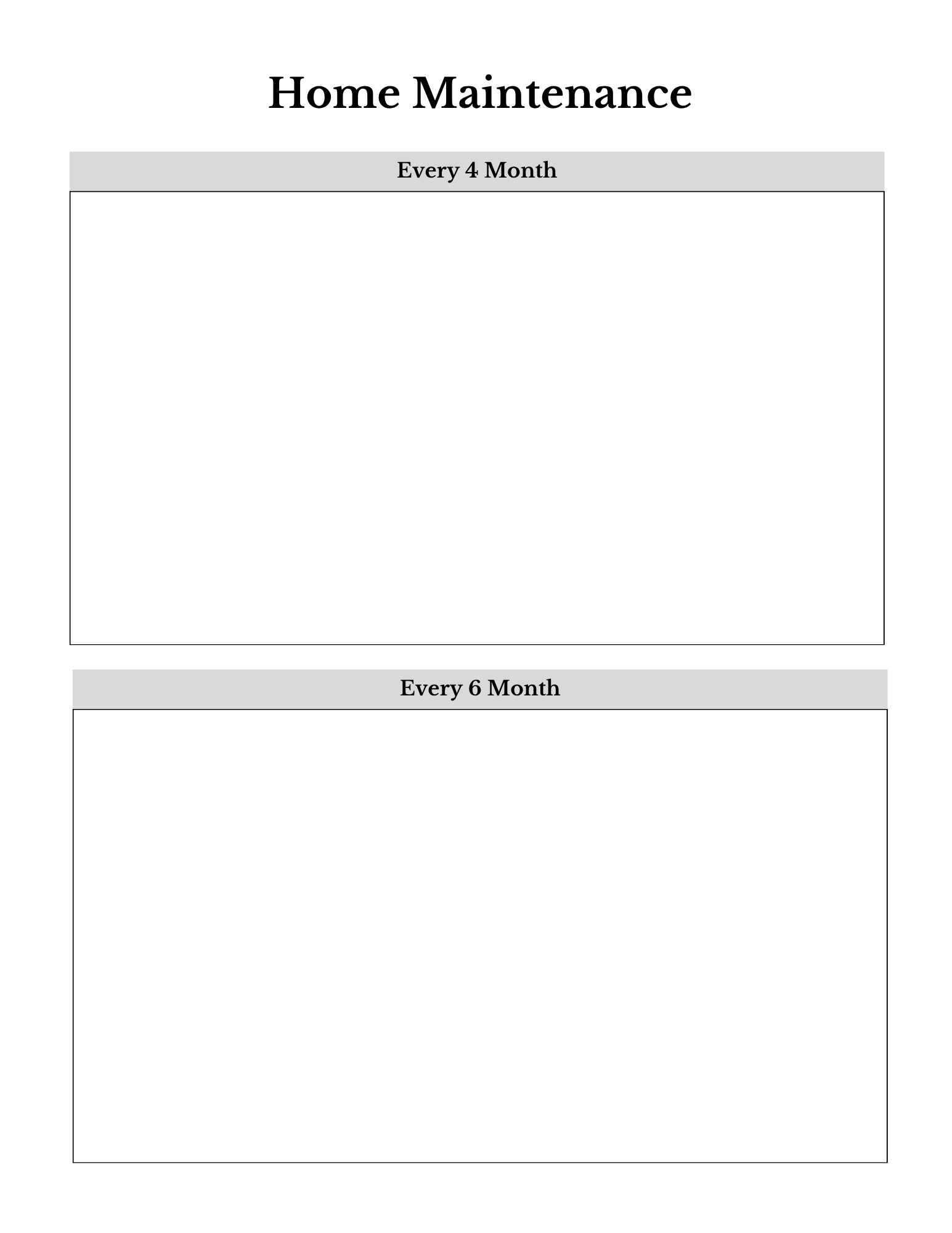 Complete Household Planner