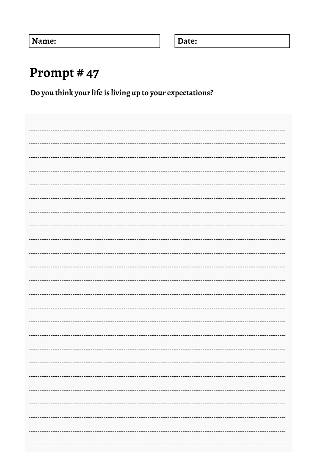 200 Mental Health Journey Prompts