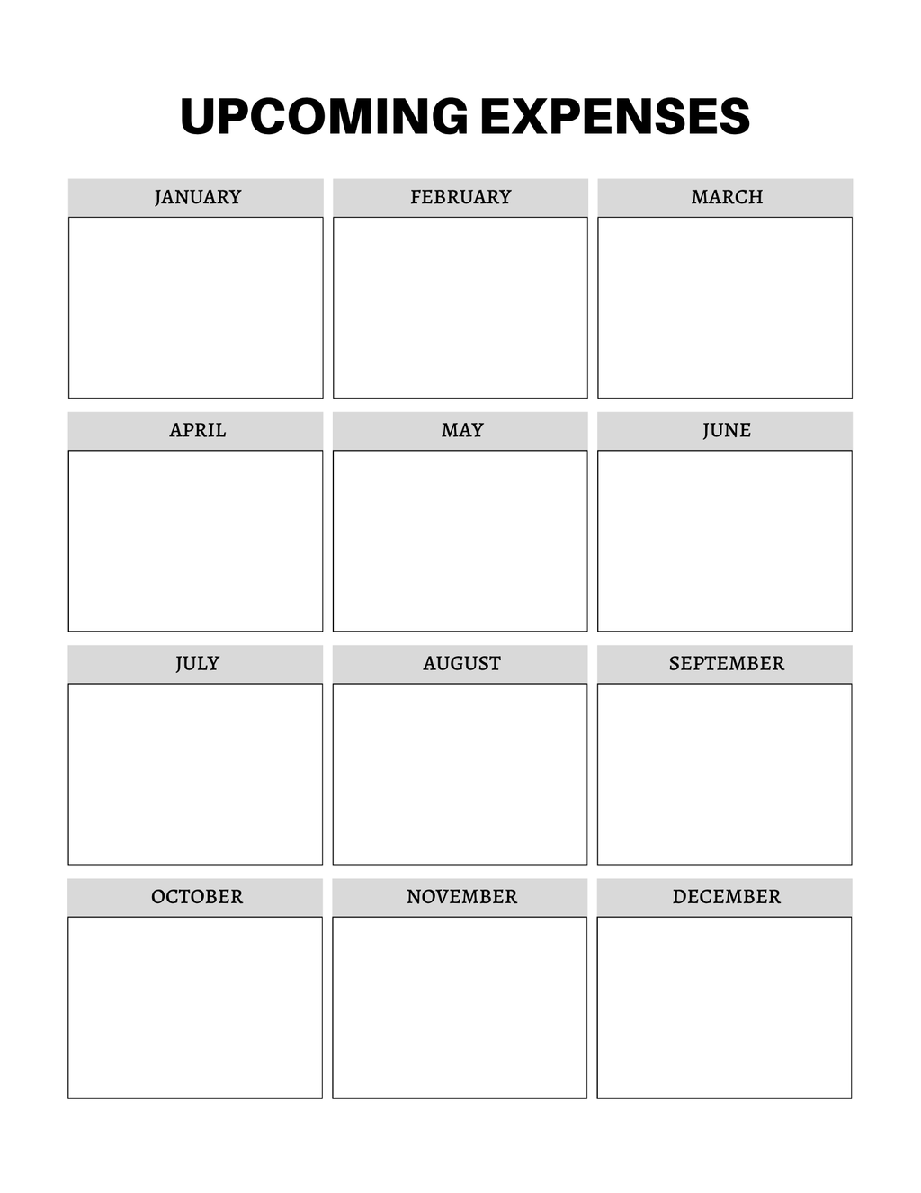 Budget & Financial Planner