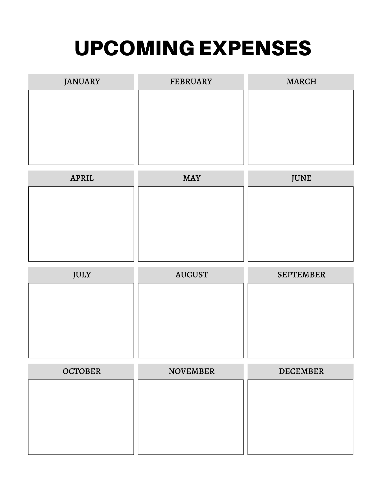 Budget & Financial Planner