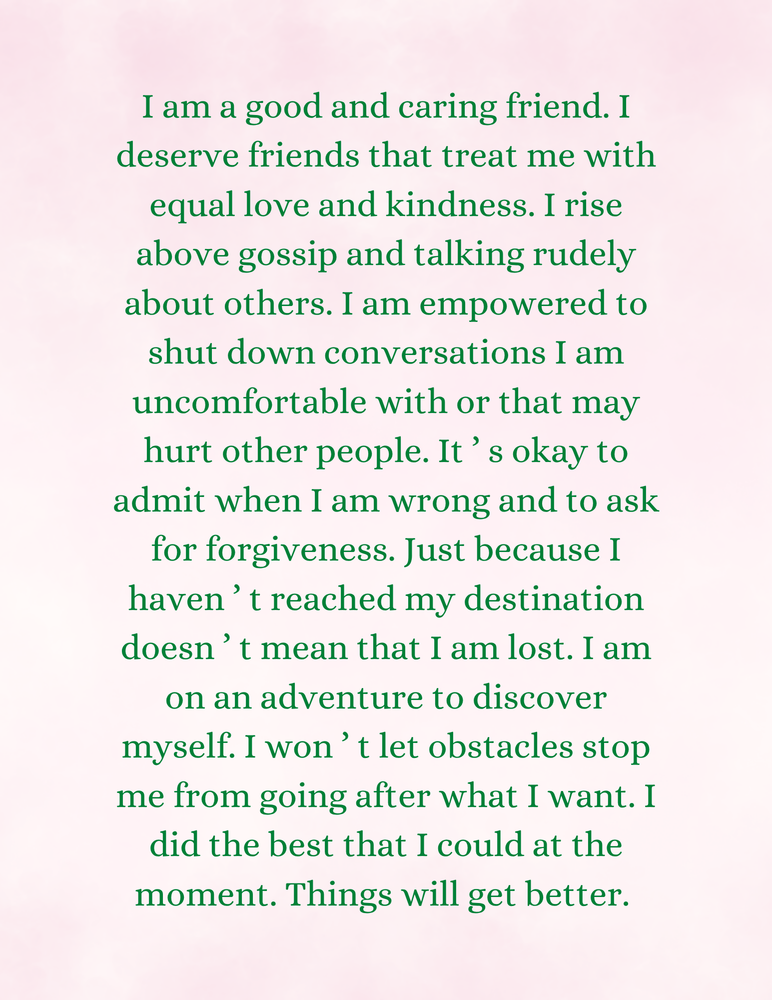 1000 Positive Affirmation for Women