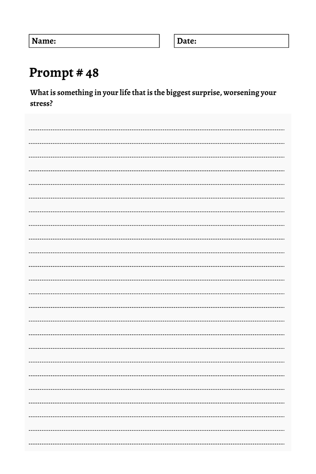 200 Mental Health Journey Prompts