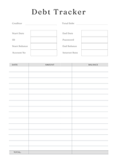 Debt Freedom Tracker