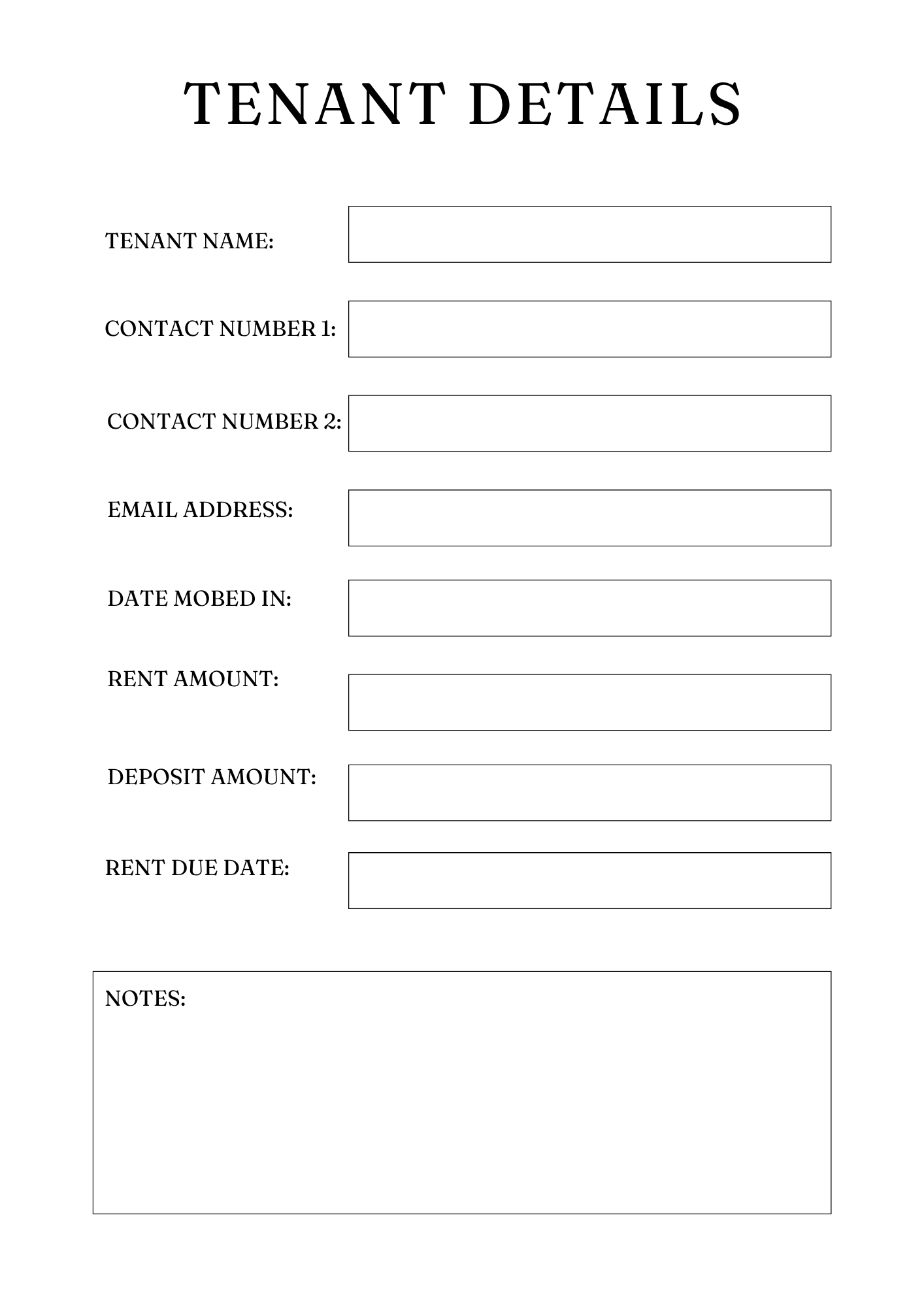 Rental Property Planner