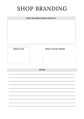 Shopify Success Planner