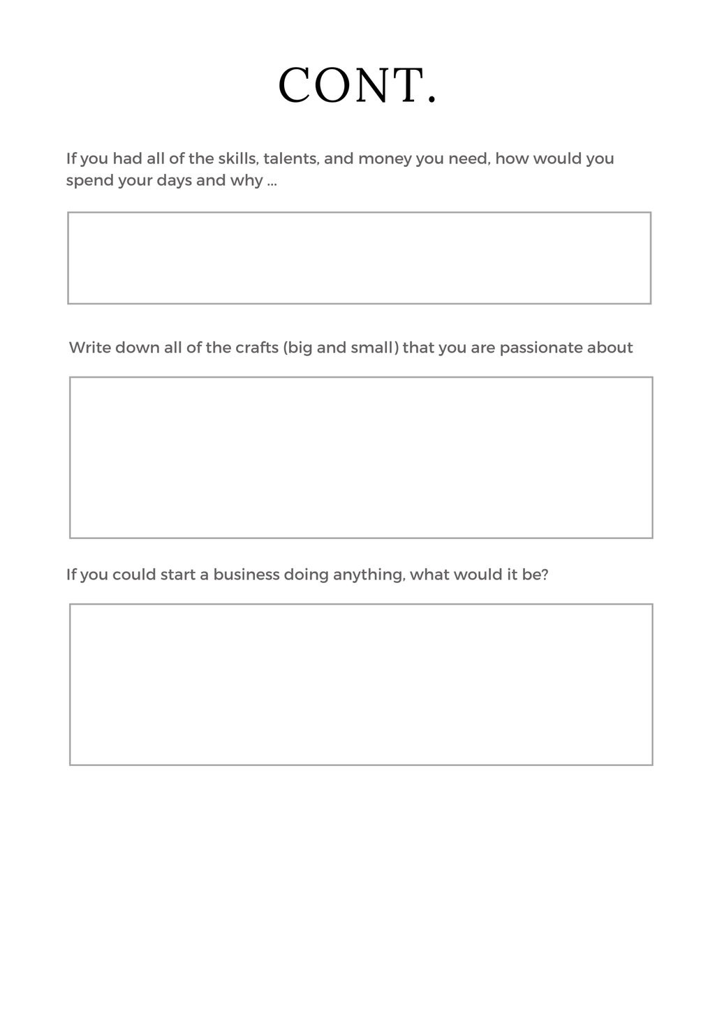 Digital Product Planner