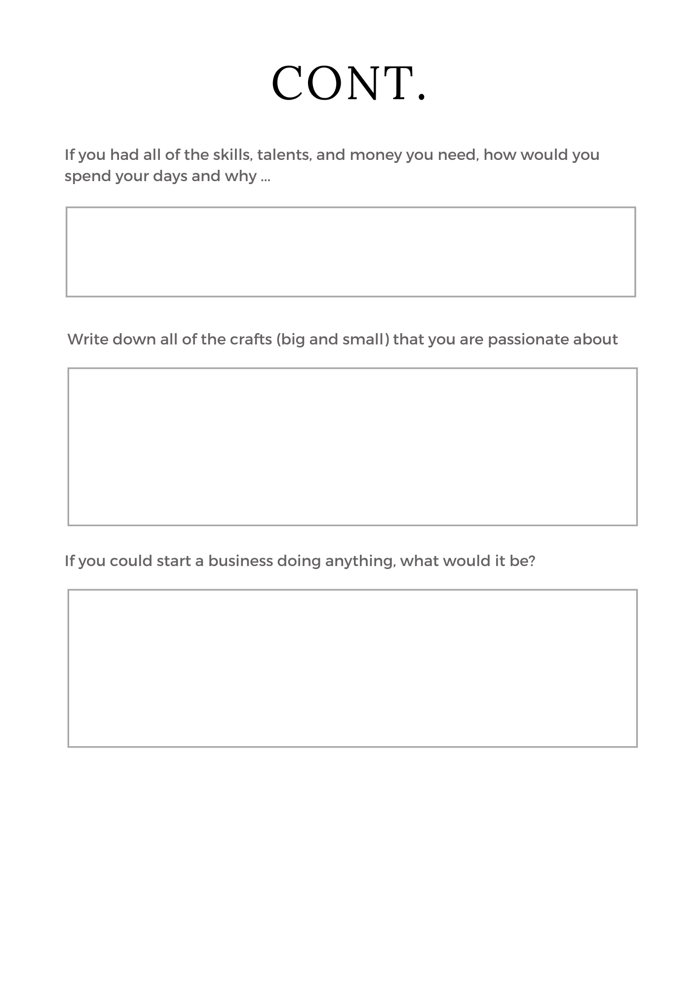 Digital Product Planner