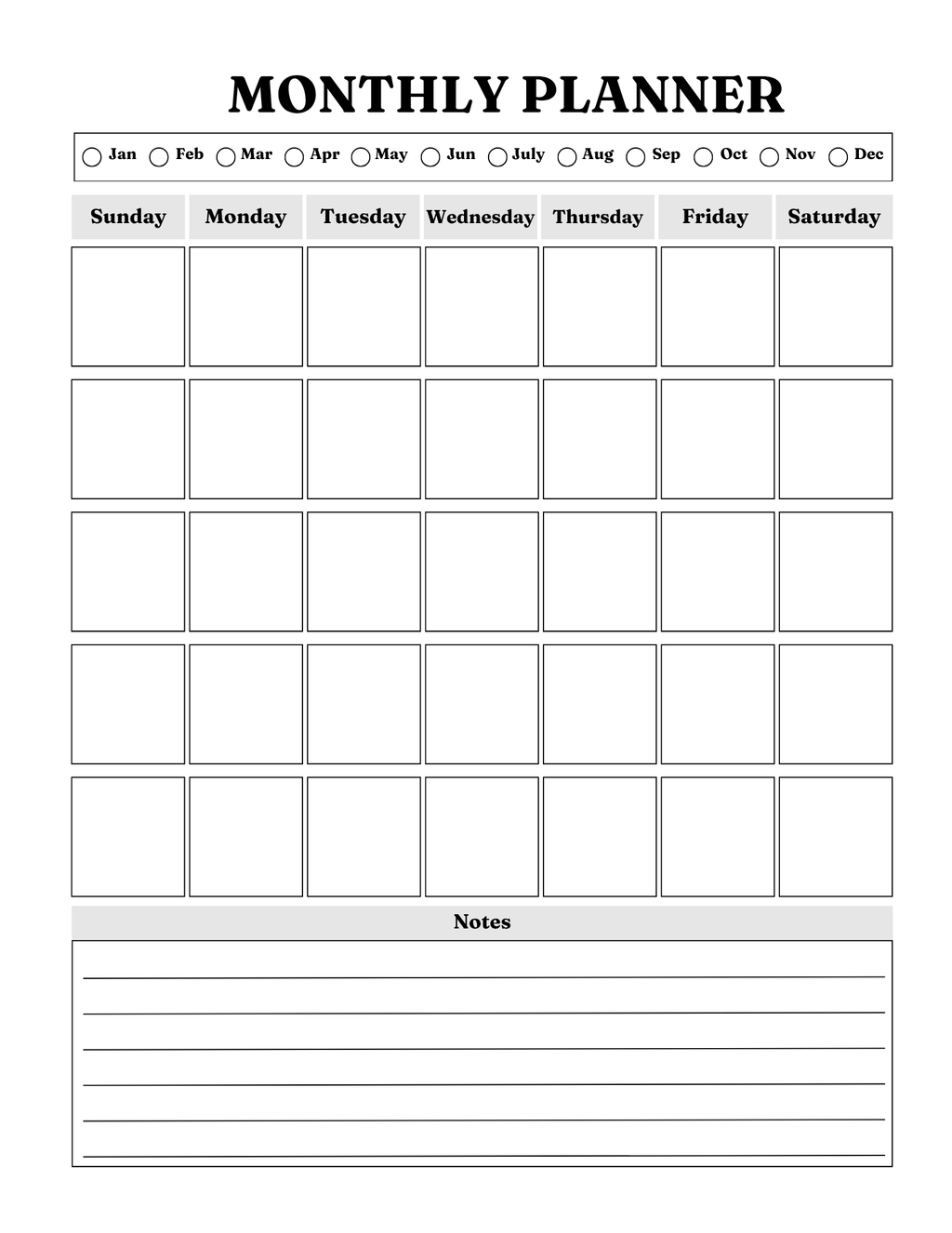 ADHD Wellness Planner