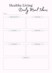 Healthy Living Journal