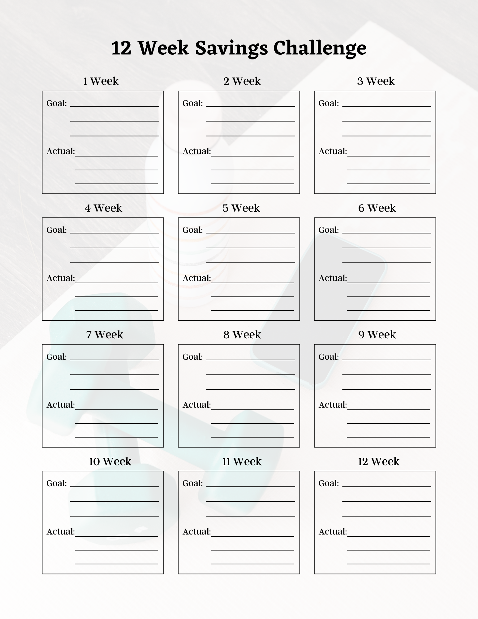 Ultimate Fitness Planner