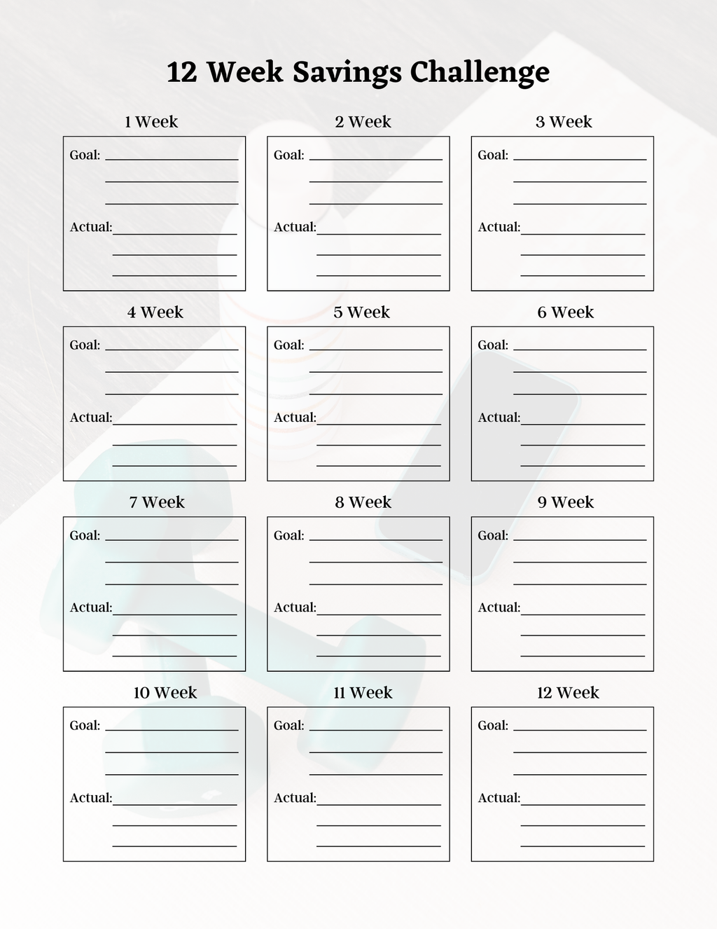 Ultimate Fitness Planner