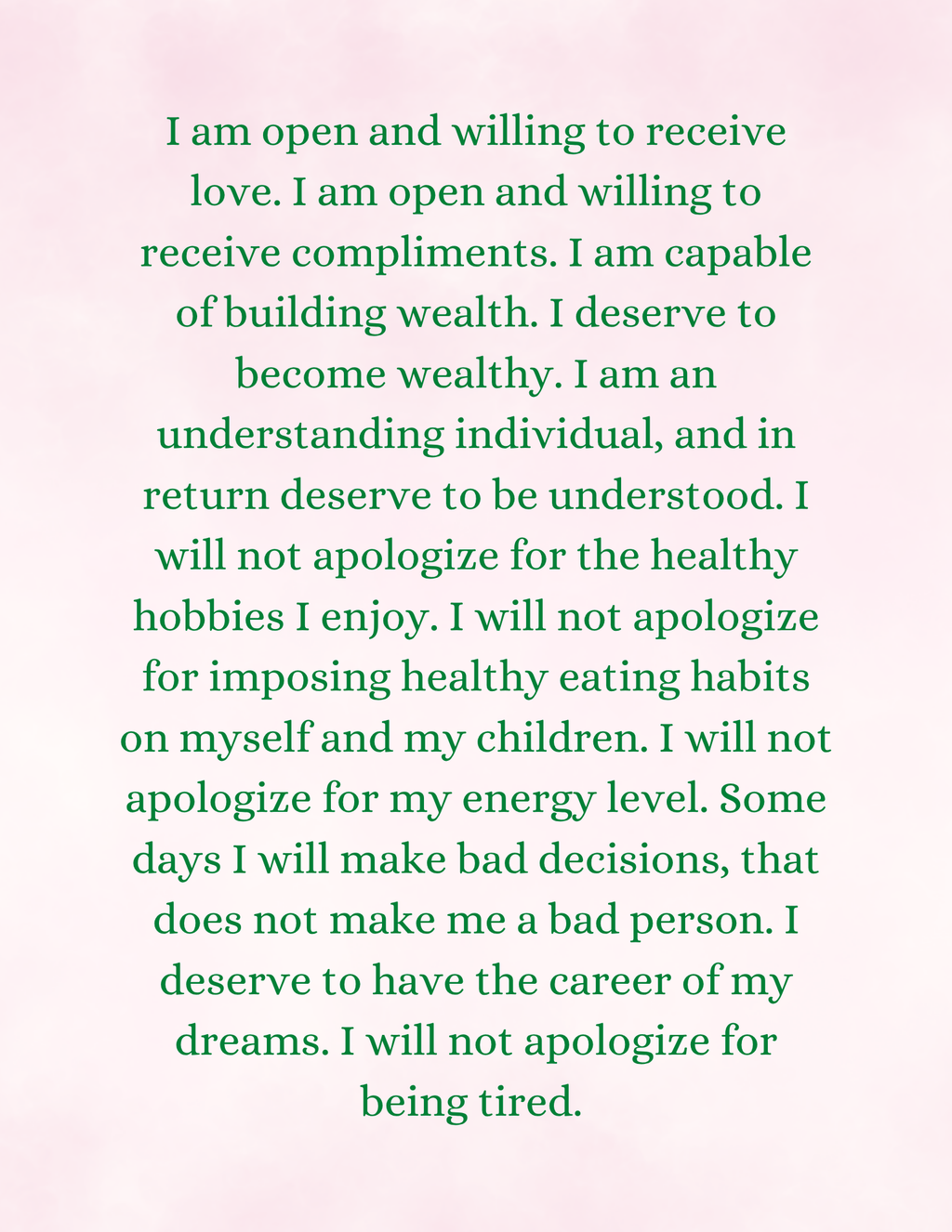 1000 Positive Affirmation for Women