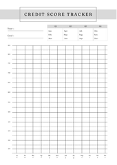 Ultimate Credit Score Tracker