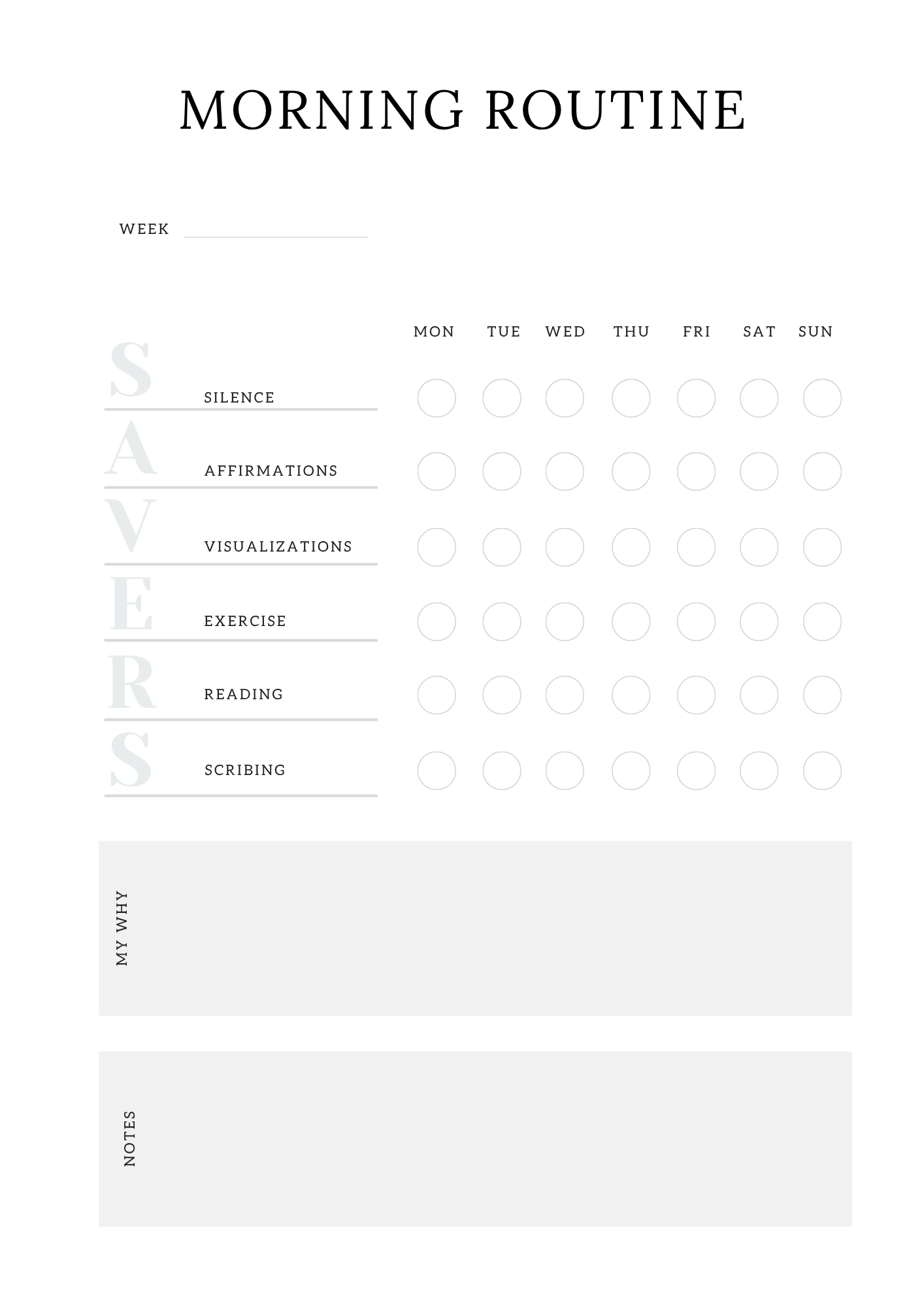 Law of Attraction Mastery Planner