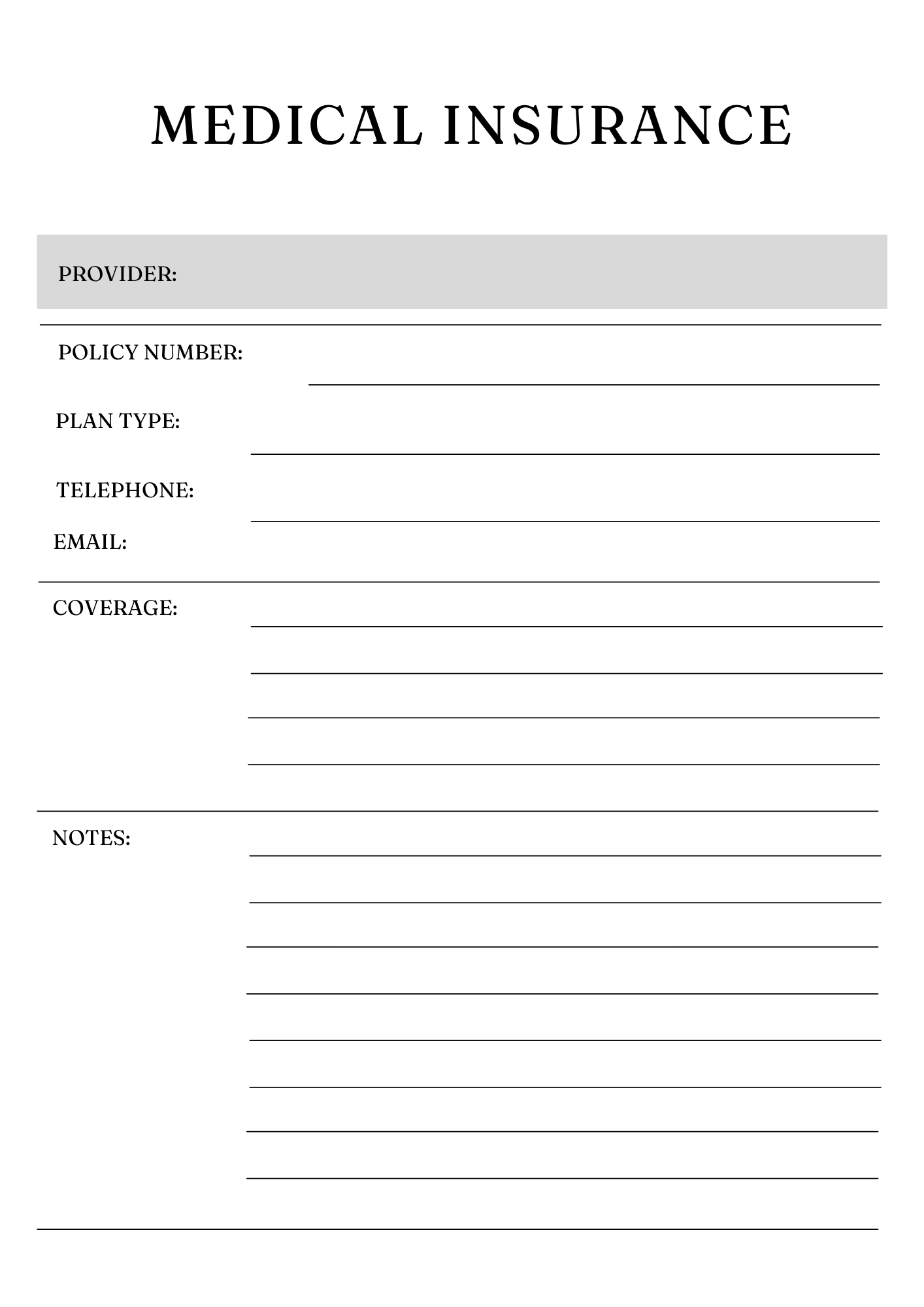 Ultimate Health & Wellness Planner