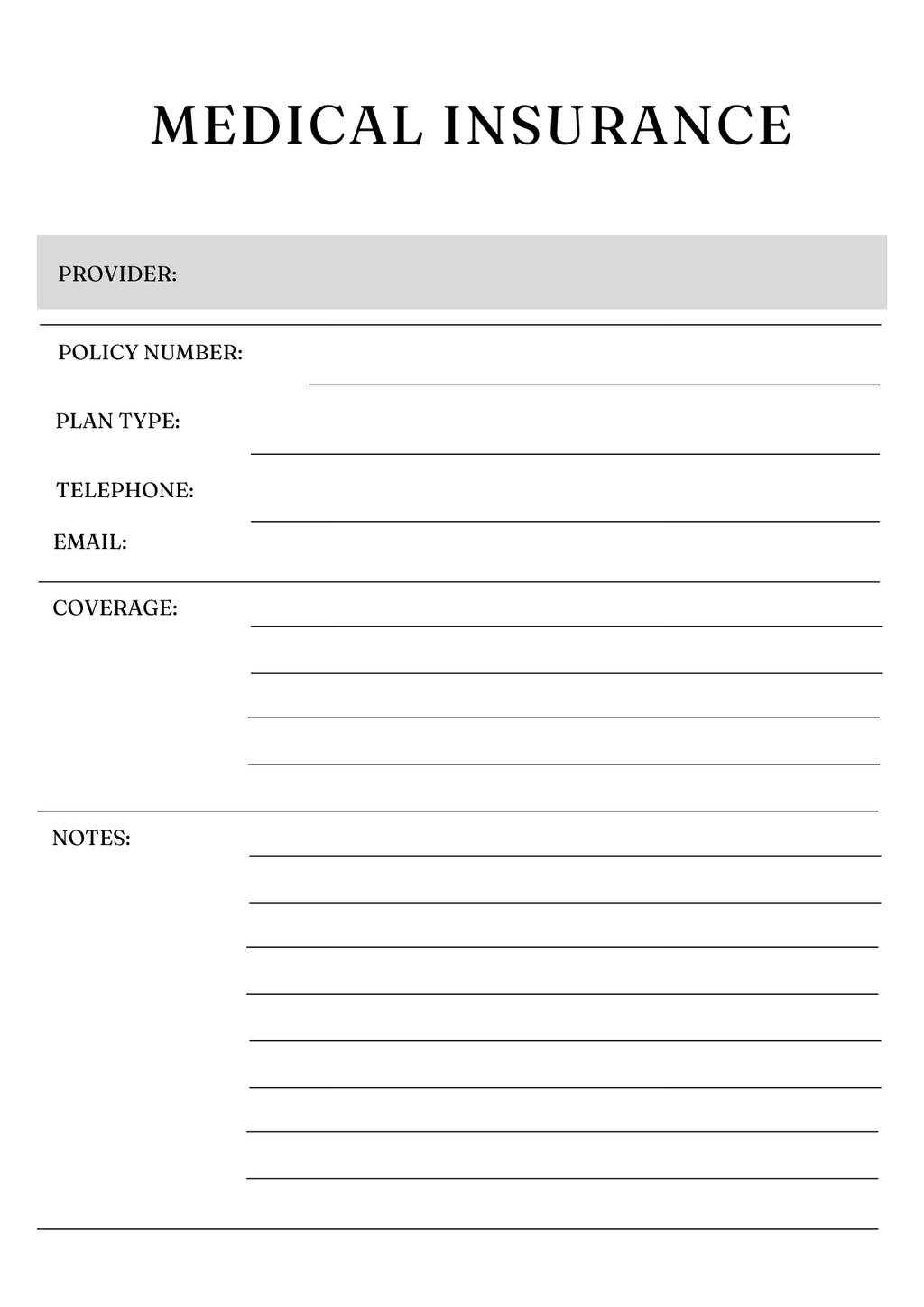 Ultimate Health & Wellness Planner