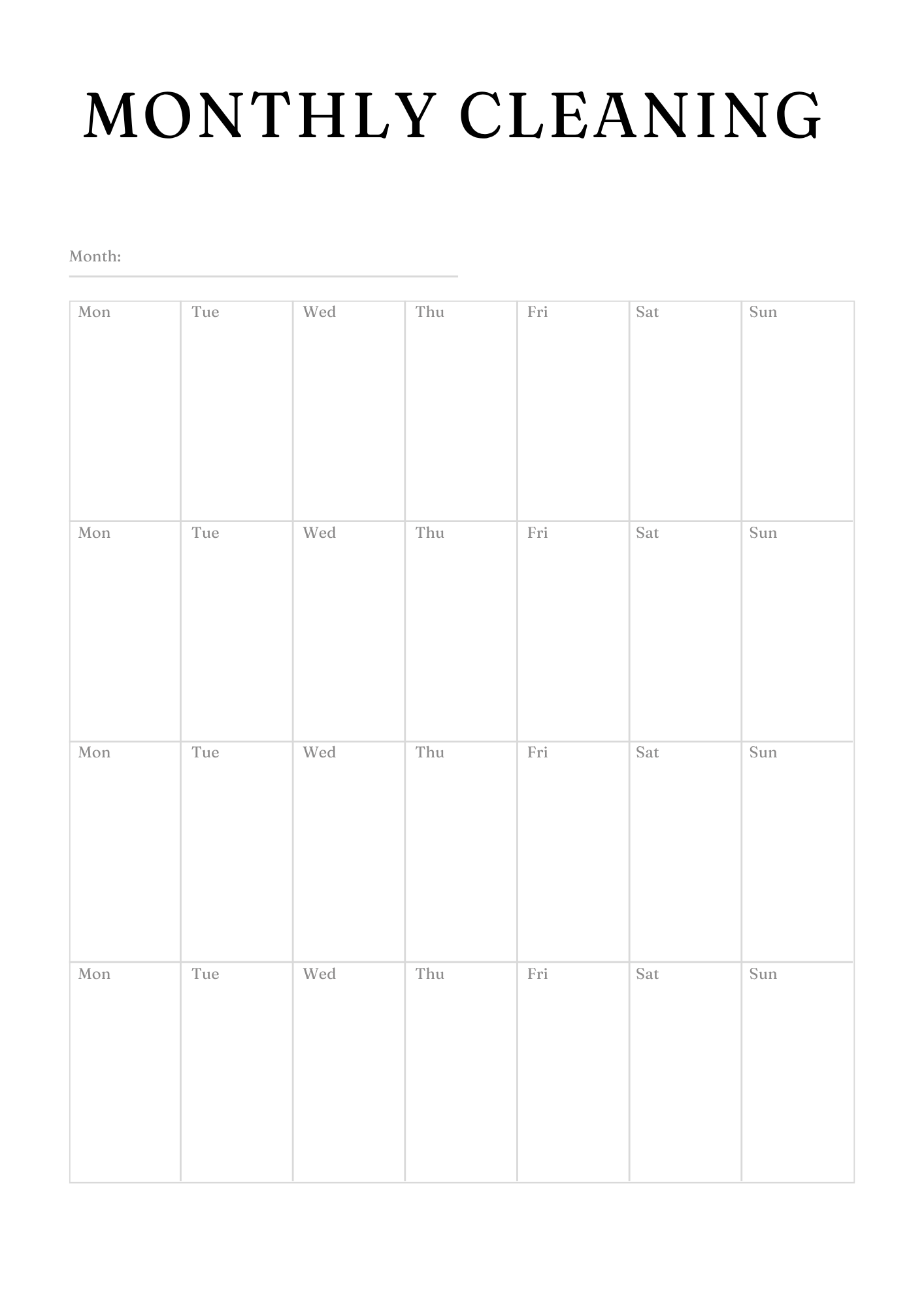 Ultimate Decluttering & Cleaning Planner