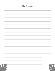 Manifestation Dream Life Journal