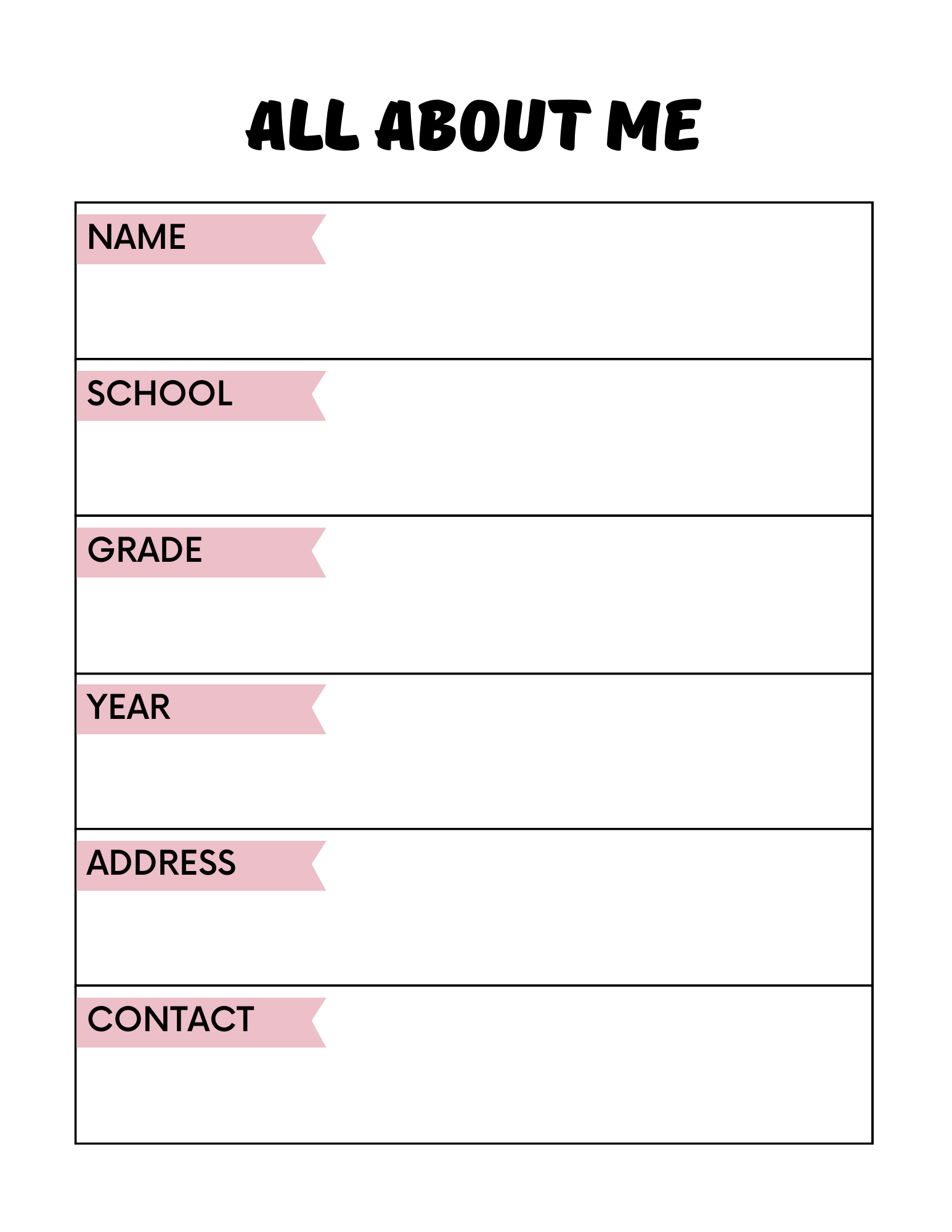Back -to-school Planner