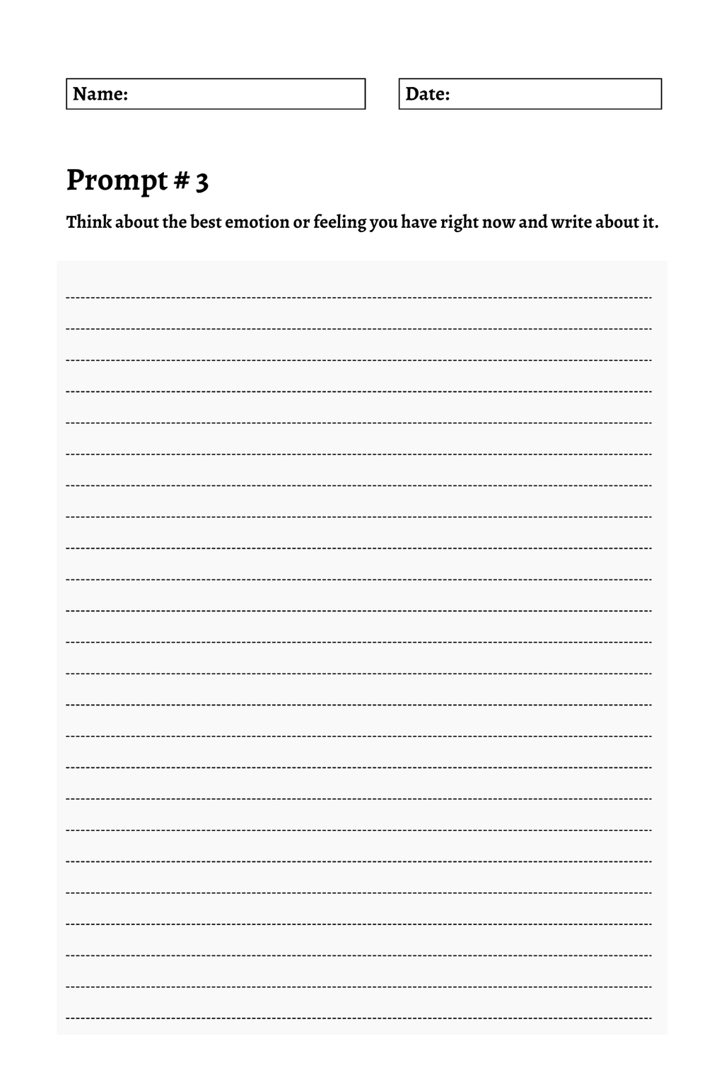 200 Mental Health Journey Prompts