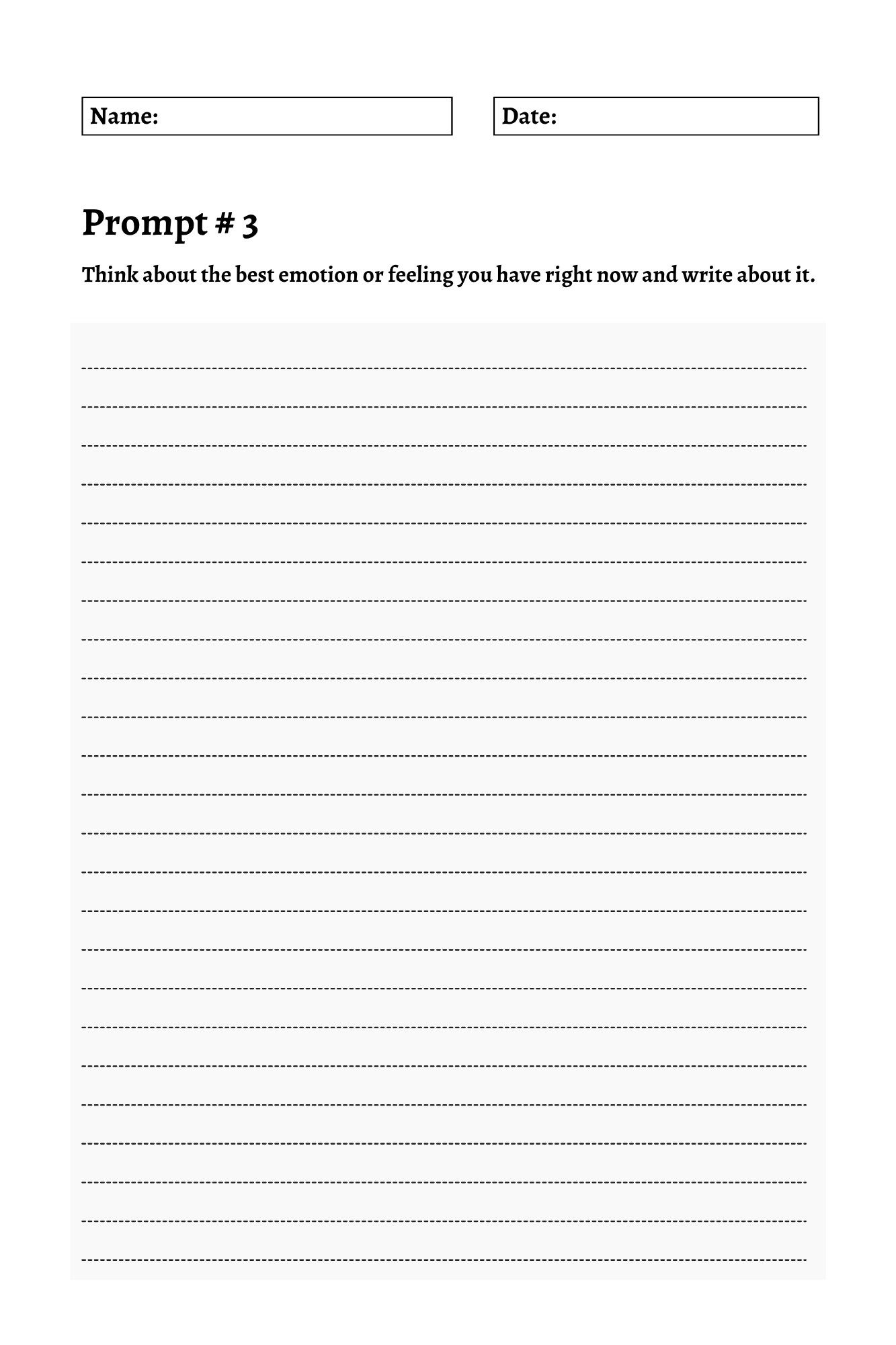 200 Mental Health Journey Prompts