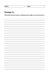200 Mental Health Journey Prompts