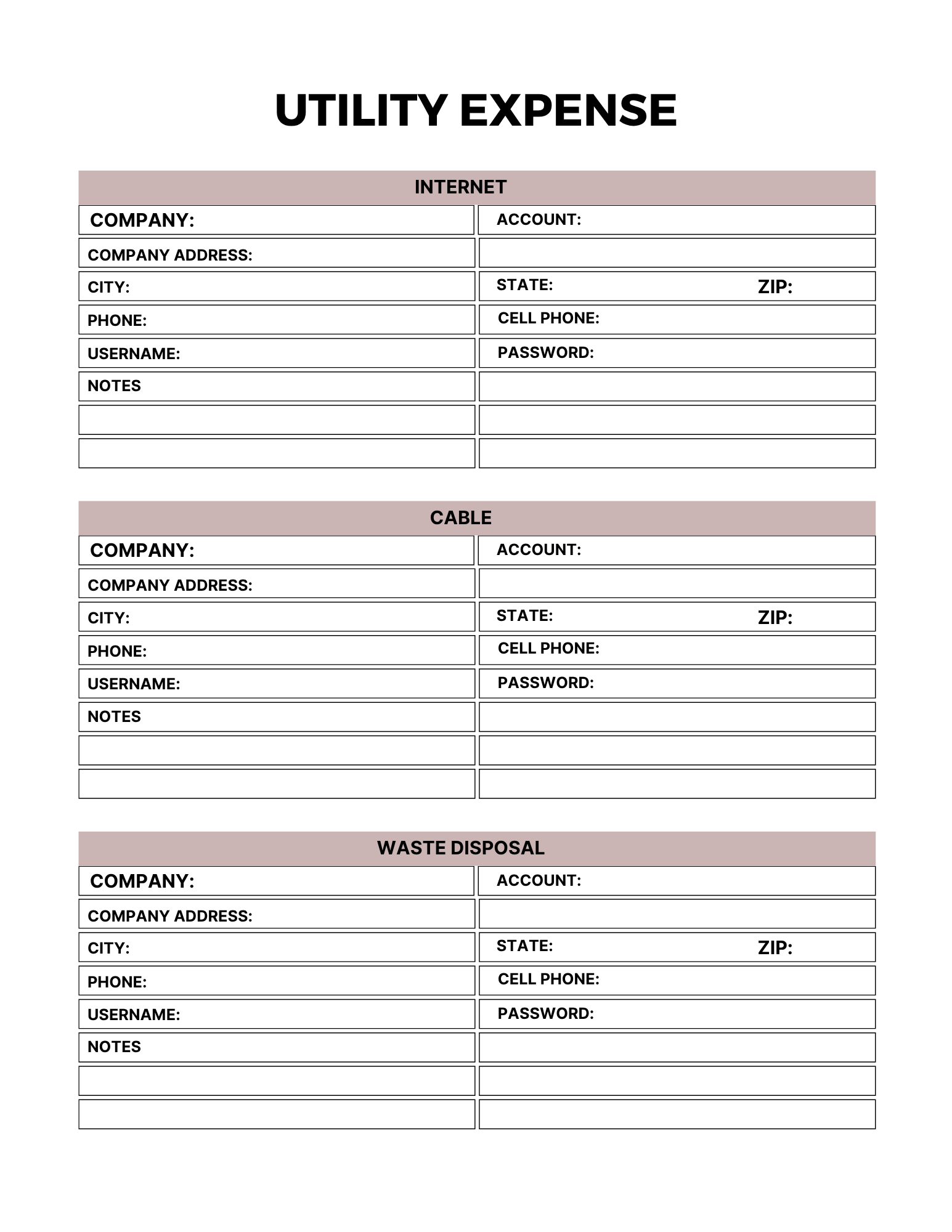 Home Maintenance Planner