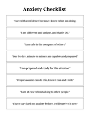 Anxiety Journal
