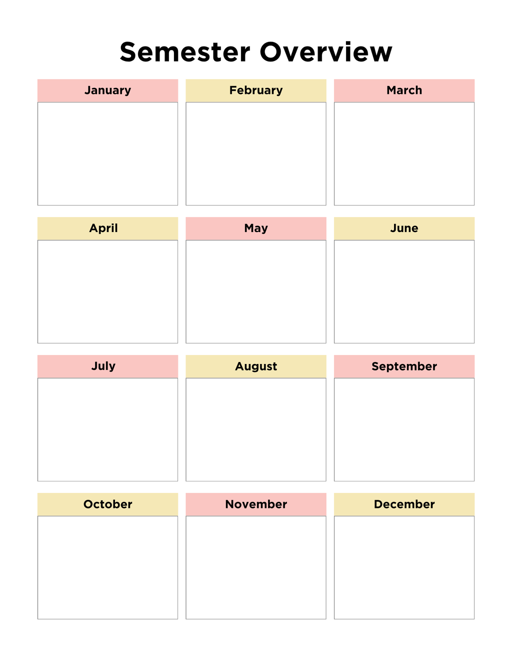 Student Success Organizer