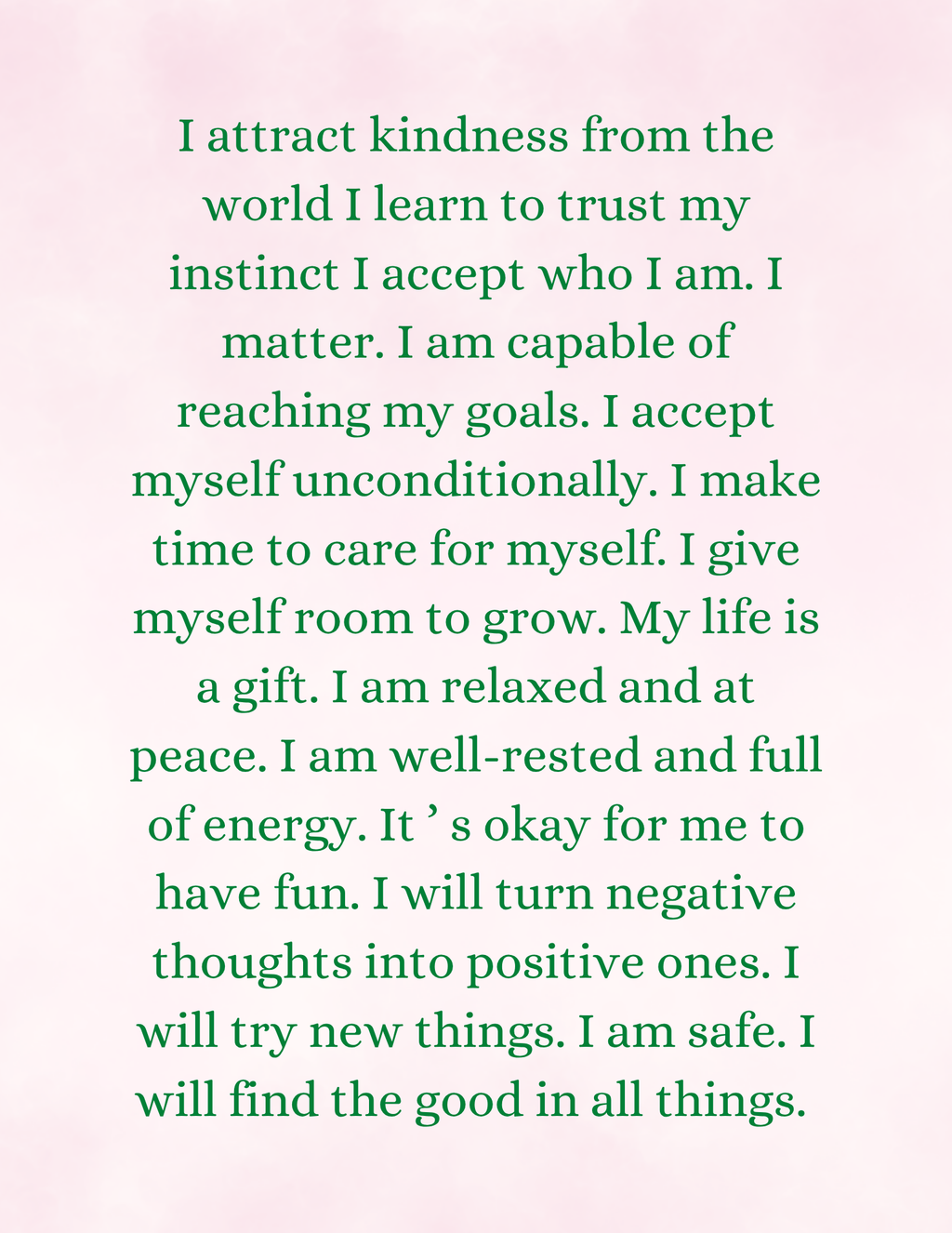 1000 Positive Affirmation for Women