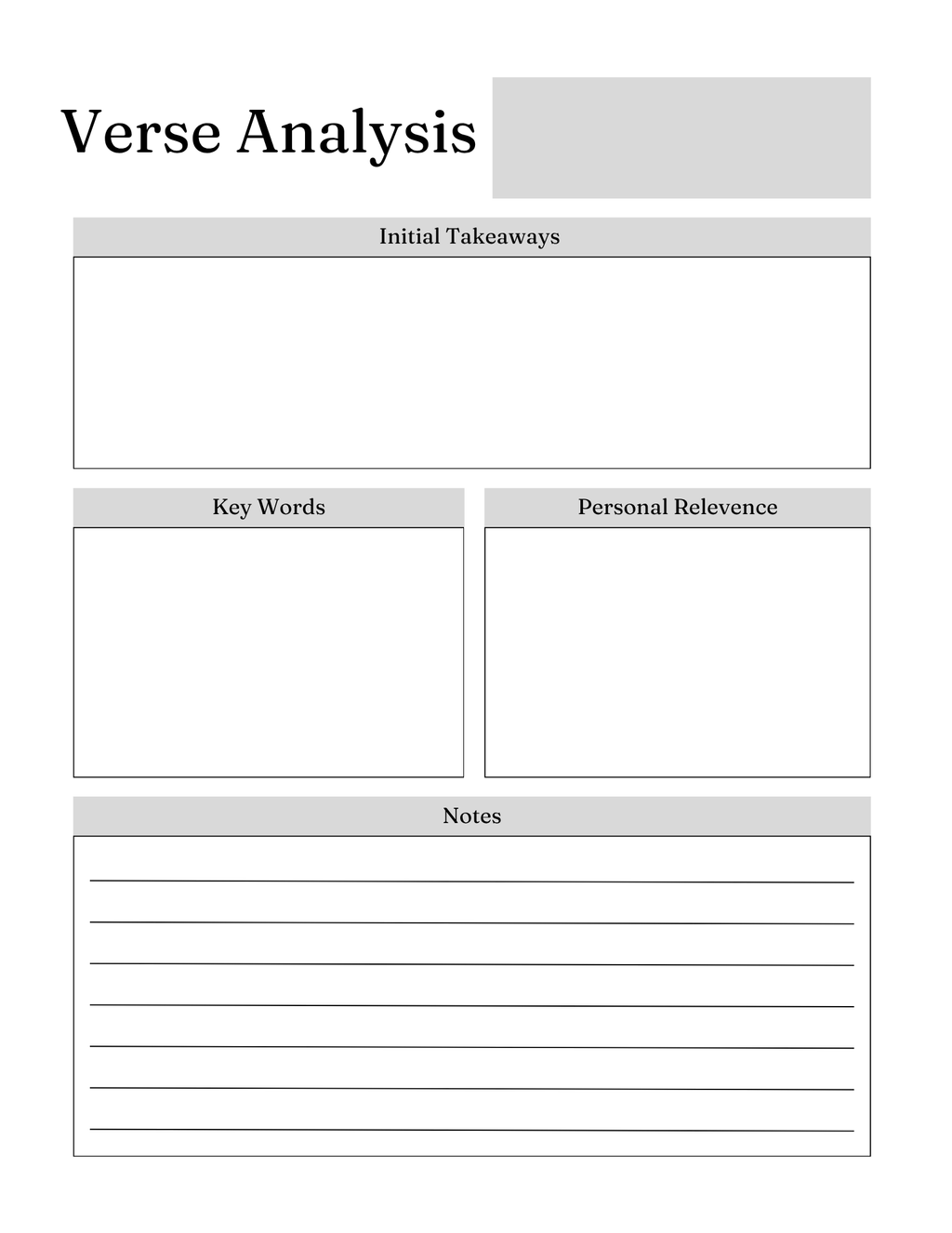 Serenity Prayer Journal