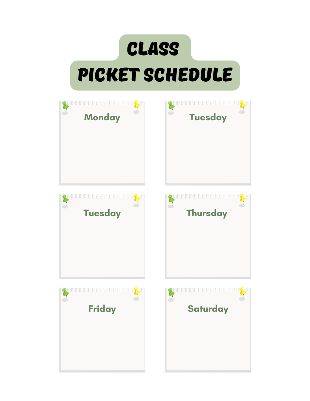 Back -to-school Planner