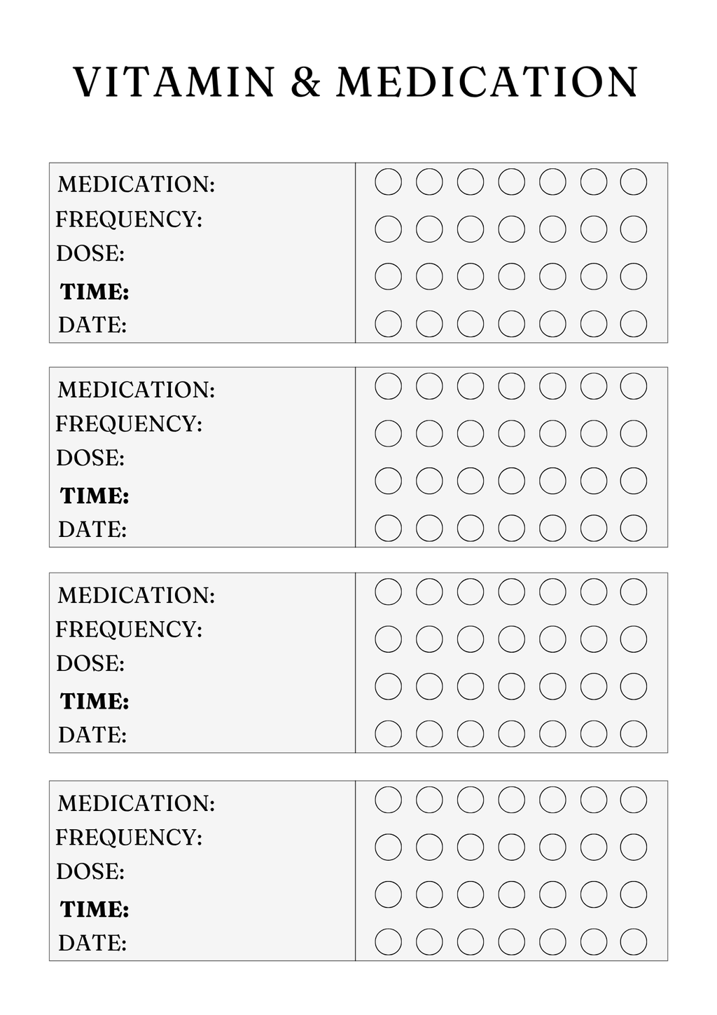 Household Management Planner