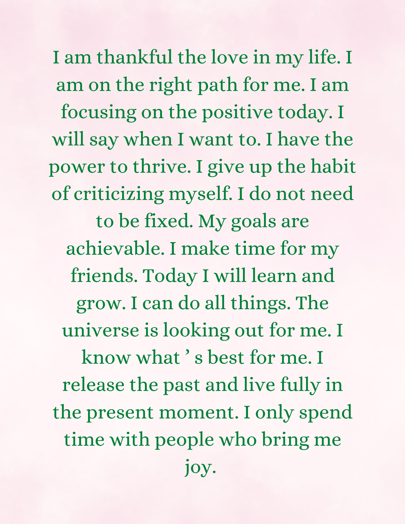 1000 Positive Affirmation for Women