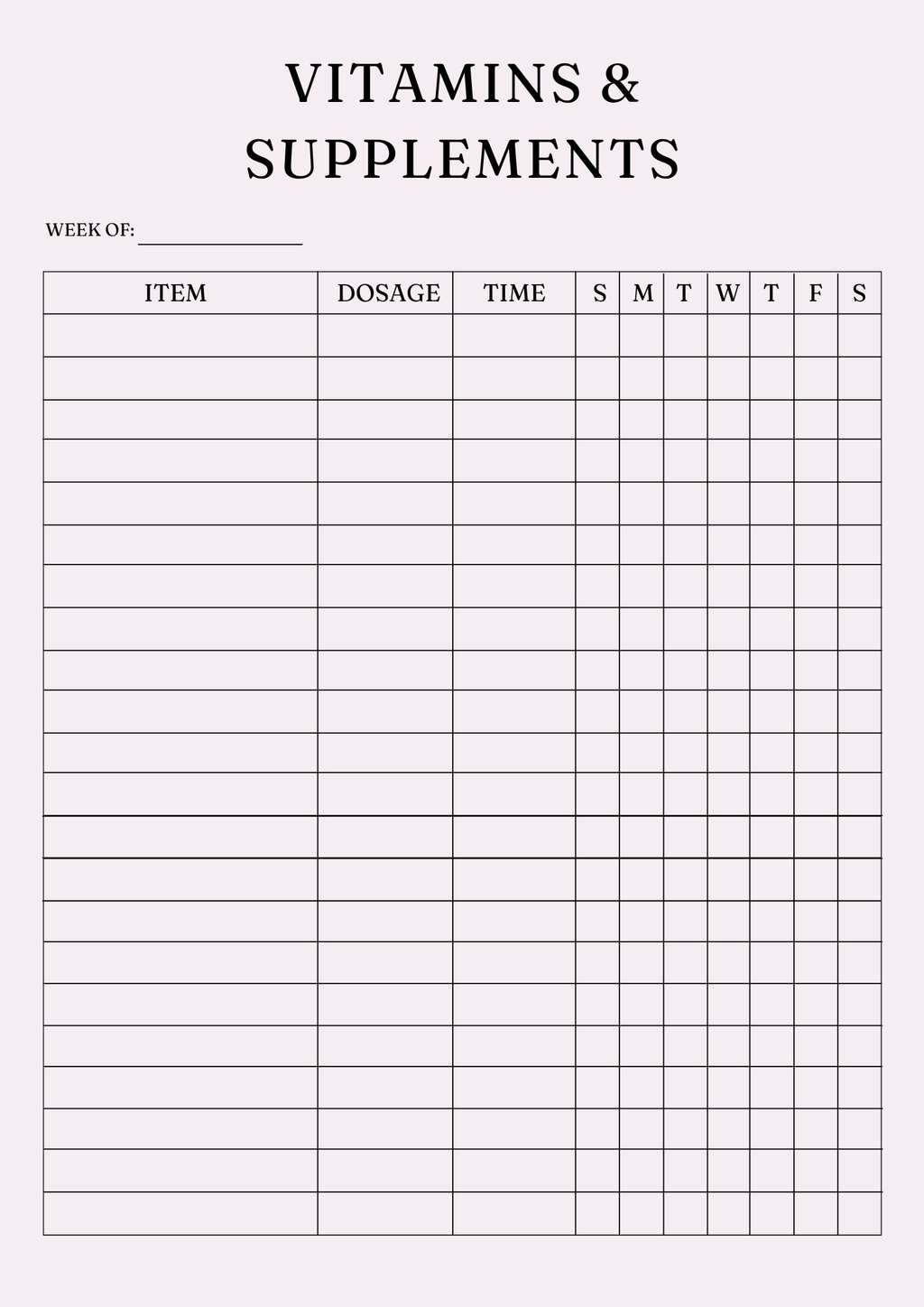 Ultimate Nutrition Wellness Planner