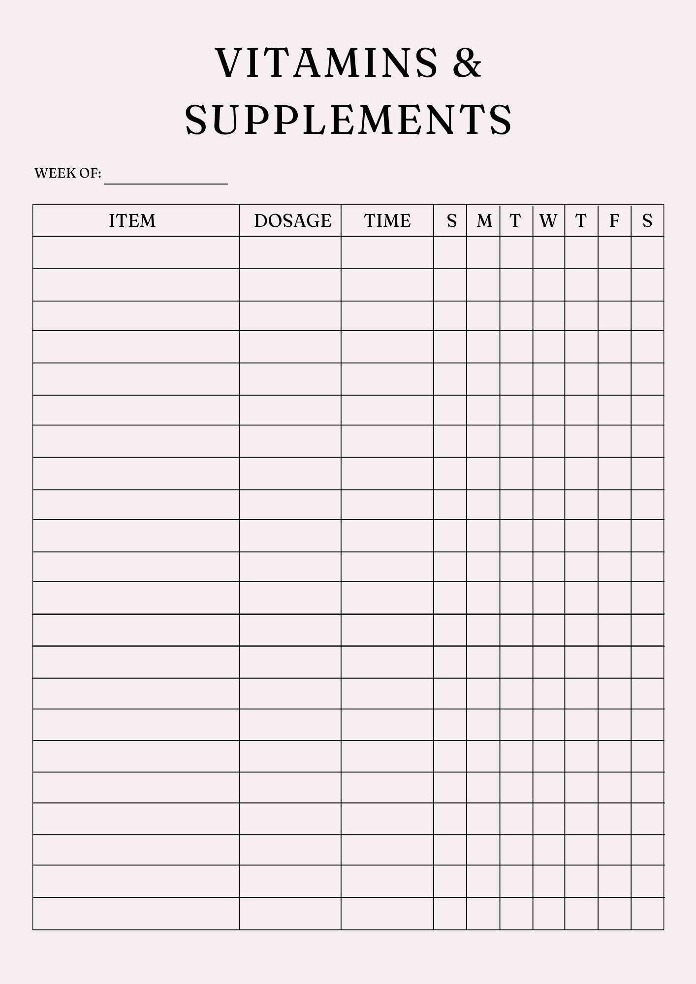 Ultimate Nutrition Wellness Planner