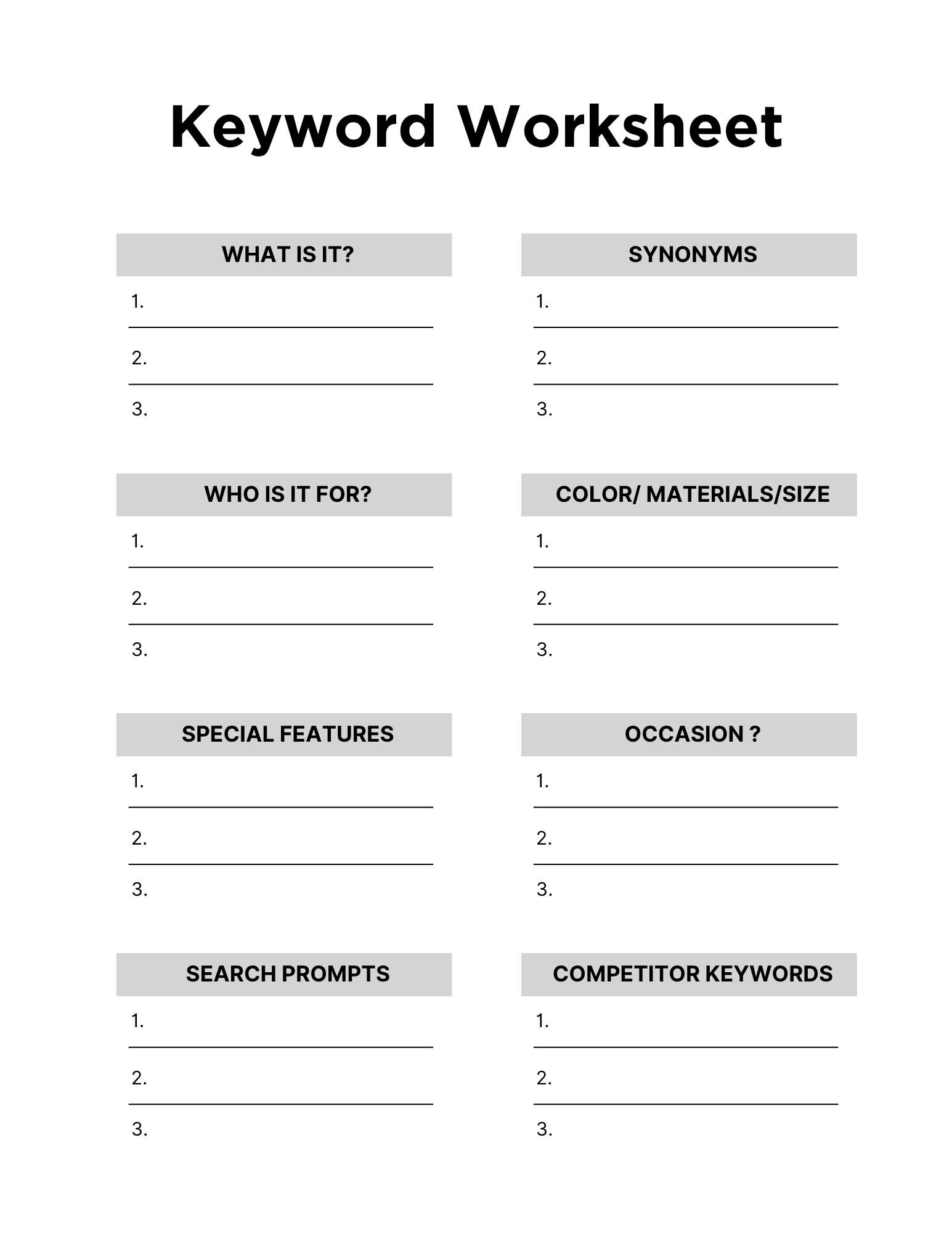 Side Hustle Planner