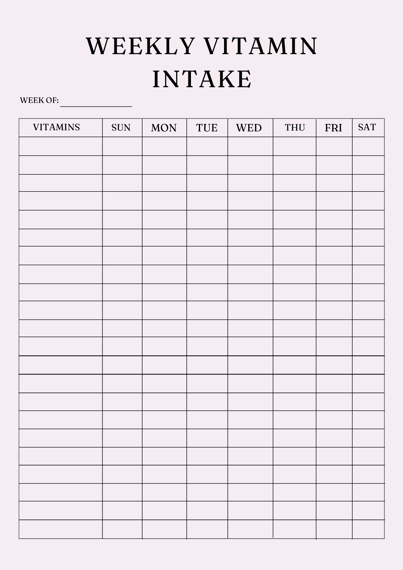 Ultimate Nutrition Wellness Planner