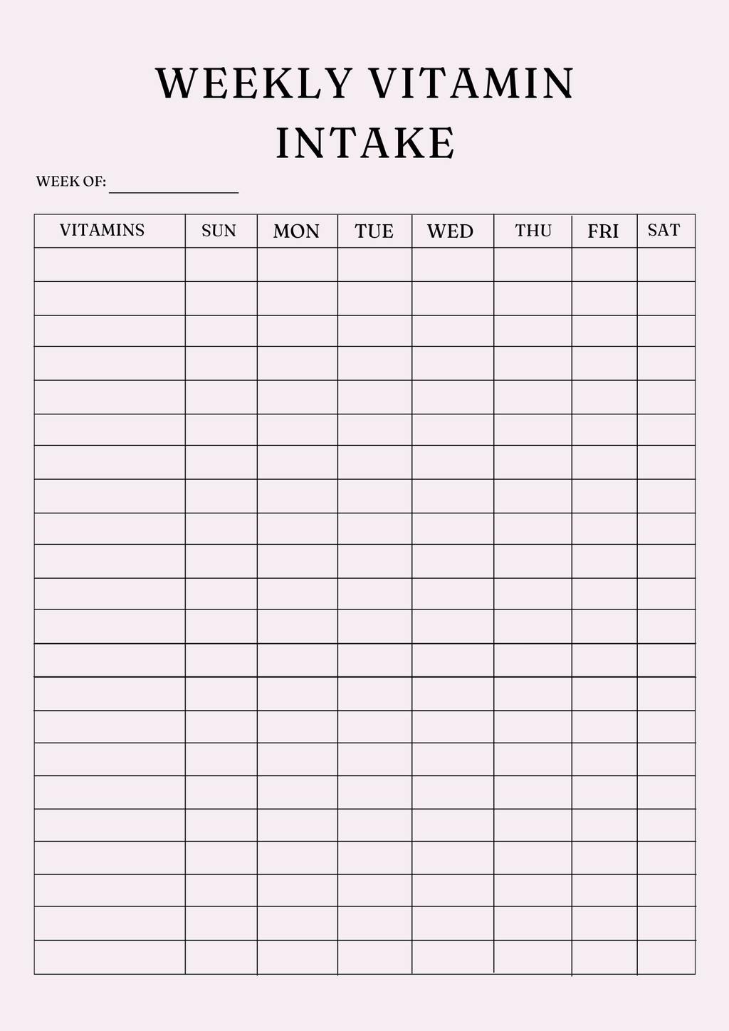 Ultimate Nutrition Wellness Planner