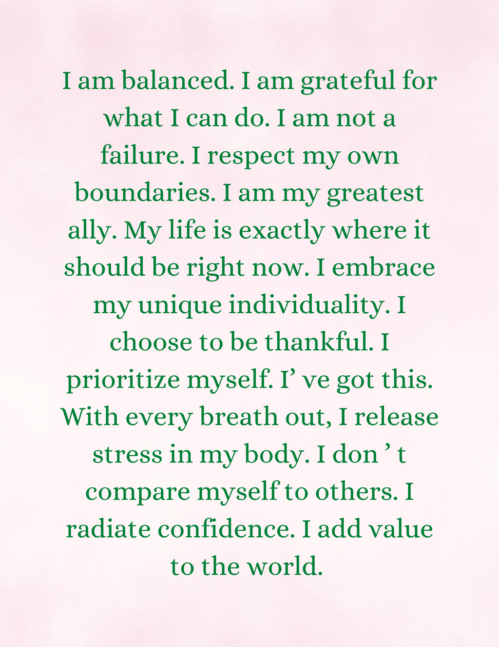 1000 Positive Affirmation for Women