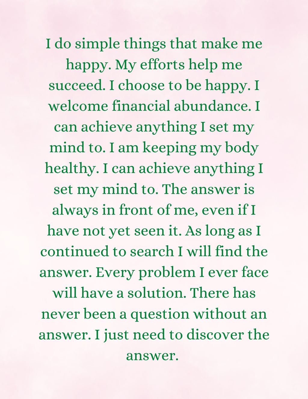 1000 Positive Affirmation for Women